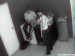 Teens get to fucking on secret sex footage