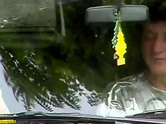 ebony girl public fucked by taxi driver