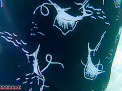 Underwater Footjob Sex & Nipple Squeezing Pov At Public Beach - Big Natural Tits Pawg Bbw Wife Being Kinky On Vacation