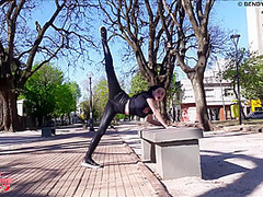 Teen Student In The Park Outdoor - Watch4Fetish