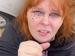 (thelewdstoner) Nomad Gives Sexy Redhead Goth Slut A Mouthful