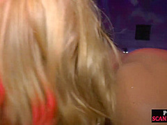 Public reality orgy fisting and squirting with slutty babes