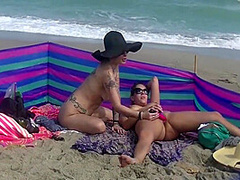 Nikki Brooks And Brook S In Exhibitionist Wife 488 Part 1 - Mrs And Mrs Ginary Go To The Nude Beach! 12 Min