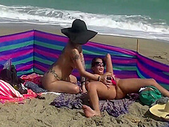 Nikki Brooks And Brook S In Exhibitionist Wife 488 Part 1 - Mrs And Mrs Ginary Go To The Nude Beach! 12 Min