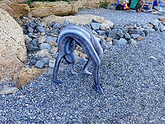 Full Body Catsuit On The Beach - Watch4Fetish