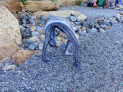 Full Body Catsuit On The Beach - Watch4Fetish