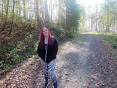Blowjob With Strangers In The Forest (outdoor)