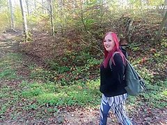 Blowjob With Strangers In The Forest (outdoor)