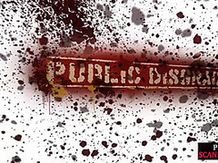 Food fetish slut deepthroats in public before mouth jizzed