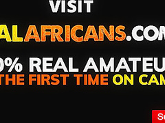 Amateur African Couple Early Morning BBC Sucking And Outdoor Fucking