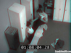 Locker room fuck between fit slut and jock