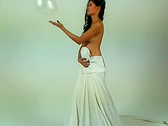 Ziva Galore In Wedding Dress