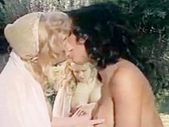 Threesome Of Midievall 1990s Lesbians Freaking Out The Hedge Maze