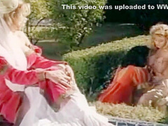 Threesome Of Midievall 1990s Lesbians Freaking Out The Hedge Maze