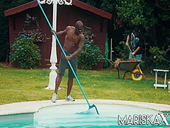 Ass Fucked By The Pool Guy 10 Min - Valentina Ricci And Mariska X