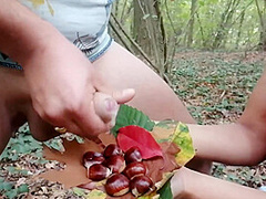 Milf Russian Sexy Suck Dick In The Woods