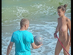 Romanian Nude Beach Huge Tits