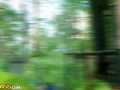 Dark black-haired lady's sense of indecency