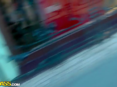 Dark black-haired lady's sense of indecency