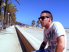 Guy Talks To A Horny Girl Near The Beach And E
