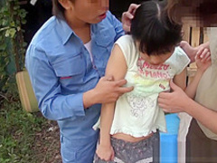 Athletic Asian can take two cocks in many ways