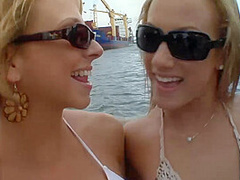 Lesbian Orgy On Board - College Girls - Kin8tengoku