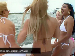 Lesbian Orgy On Board - College Girls - Kin8tengoku