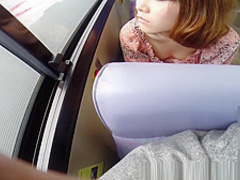 Asian Fingered On Bus