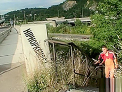 Young Czech Couple Bangs In Public