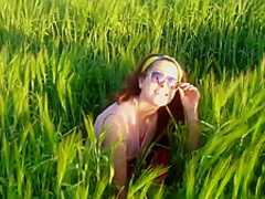Outdoor Toe Licking