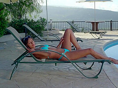 Nikki - Poolside Pleasures: Ukranian Stunner Splays And Plays
