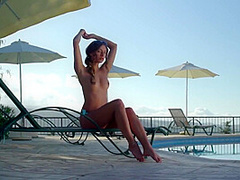 Nikki - Poolside Pleasures: Ukranian Stunner Splays And Plays
