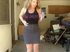 Blonde Reporter Forced to Strip on Live Television -- ENF