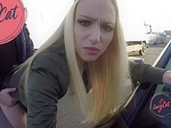 PUBLIC SEX STRAbENFLITTCHEN! FICKEN ODER WEITER FAHREN!