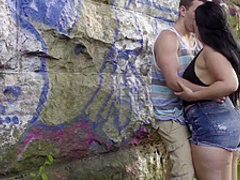 Thick Teen Fucking Her Brother Under The Bridge (Modern Taboo Family)