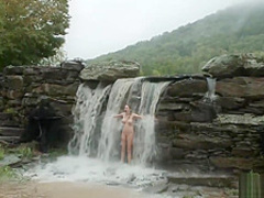 Two babes are being tortured outdoors