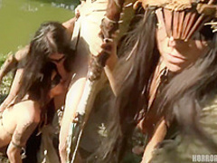 Savage Amazonian Women Kidnap Unwilling Adventurer