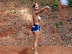 Christina Model Dance outside p1