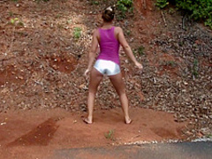 Christina Model Dance outside p1