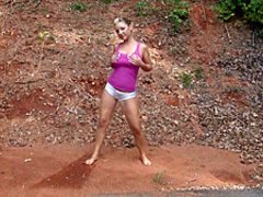 Christina Model Dance outside p1