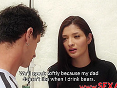 SexMex Salome Gil Fucking In Front Of Dad Part 1