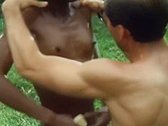 Black Girl And White Soldier