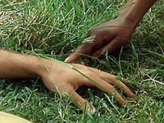 Black Girl And White Soldier