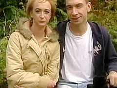 Sandra Mausezahnchen, Pornfighter Long John and Tobi Toxic - Hot cutie Sandra in her first porn appearance