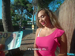 PublicAgent-Briana Banderas-Shes All Tits, Ass And Puss