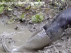 Matee Blonde in Mud Part1