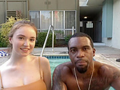 White Whore Hazel Moore Eating Man Asshole