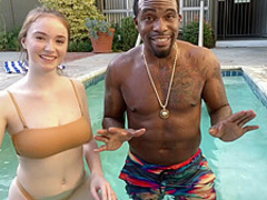 White Whore Hazel Moore Eating Man Asshole