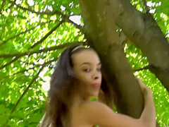 Charity Crawford Skinny Teen Outdoor Solo