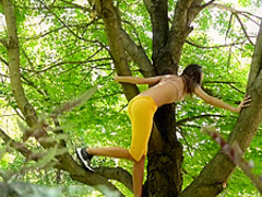 Charity Crawford Skinny Teen Outdoor Solo